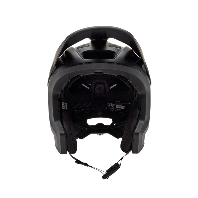 2026 Fox Racing Dropframe Pro Matte Black Helmet