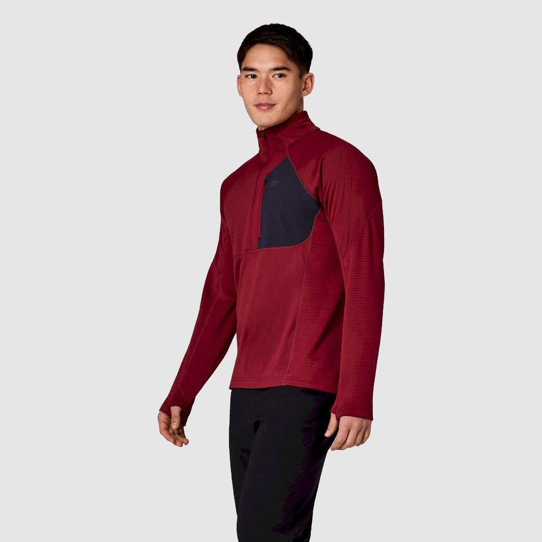 Outdoor Research Men's Deviator Fleece Half Zip