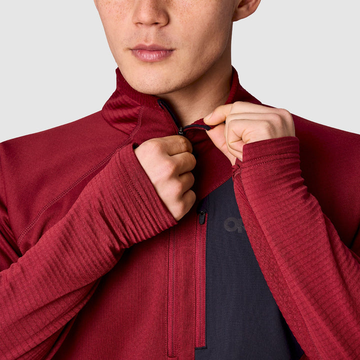Outdoor Research Men's Deviator Fleece Half Zip