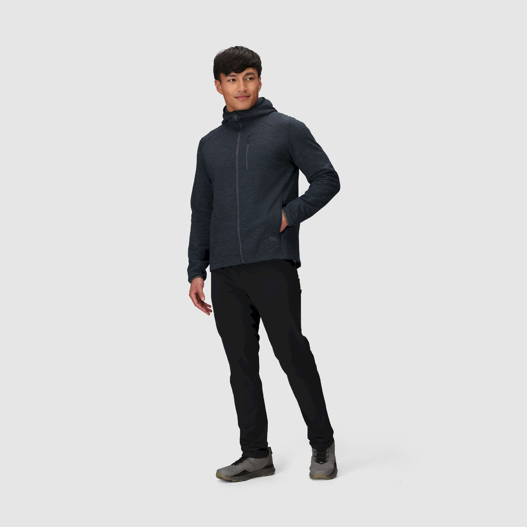 Outdoor Research Men's Crescent Fleece Full Zip Hoodie
