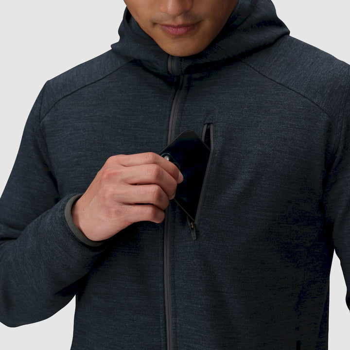 Outdoor Research Men's Crescent Fleece Full Zip Hoodie