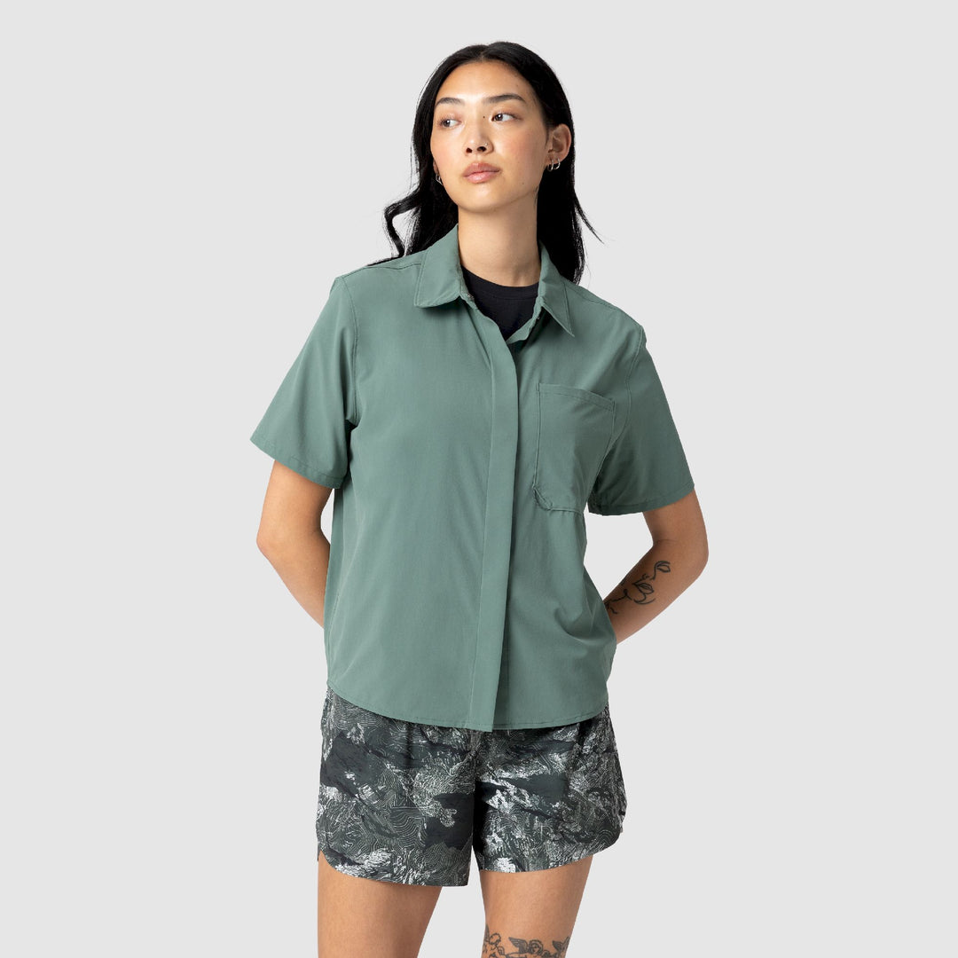 Outdoor Research Women's Astroman Short Sleeve Sun Shirt