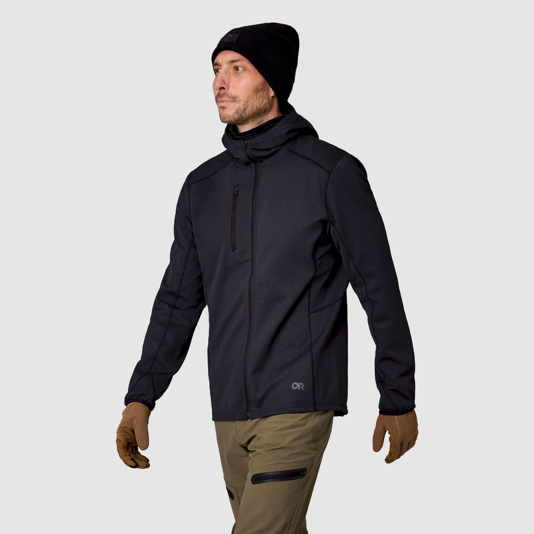 Outdoor Research Men's Ceramik Fleece Full Zip Hoodie