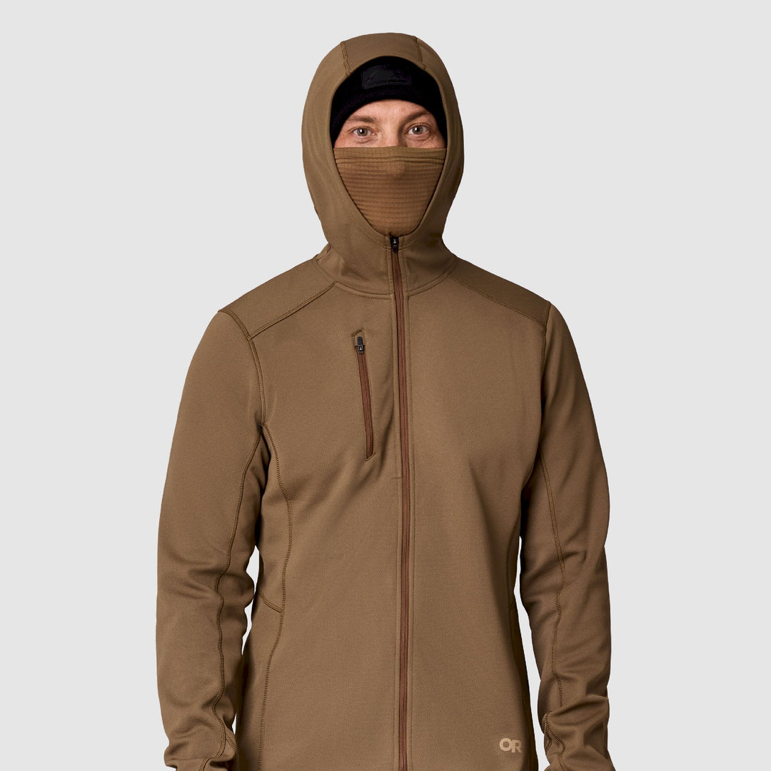 Outdoor Research Men's Ceramik Fleece Full Zip Hoodie
