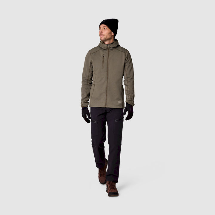 Outdoor Research Men's Ceramik Fleece Full Zip Hoodie