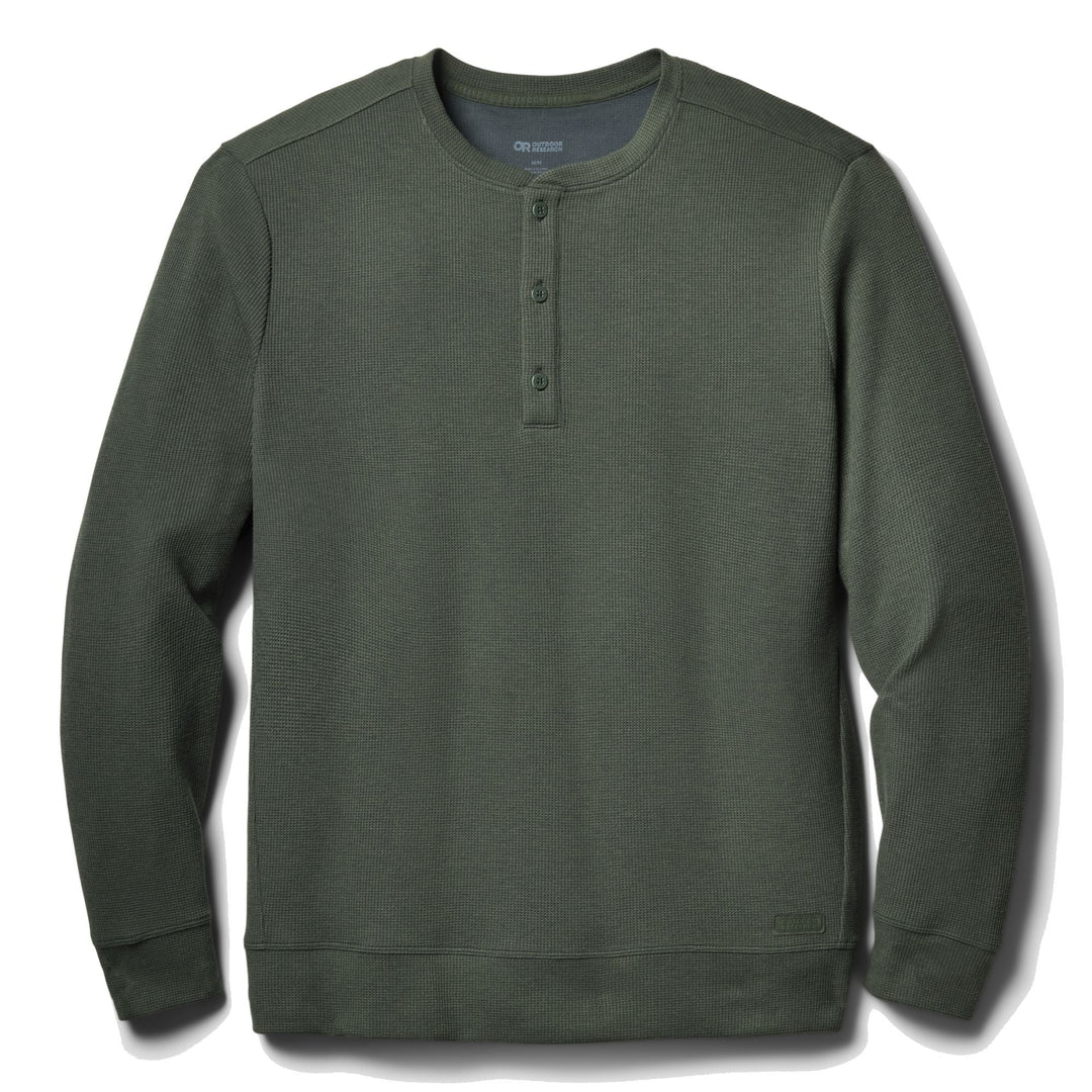Outdoor Research Men's Eclipse Waffle Long Sleeve Henley