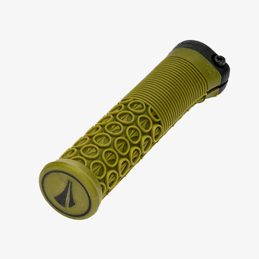 SDG Components Thrice 33 Grips 136mm OIive