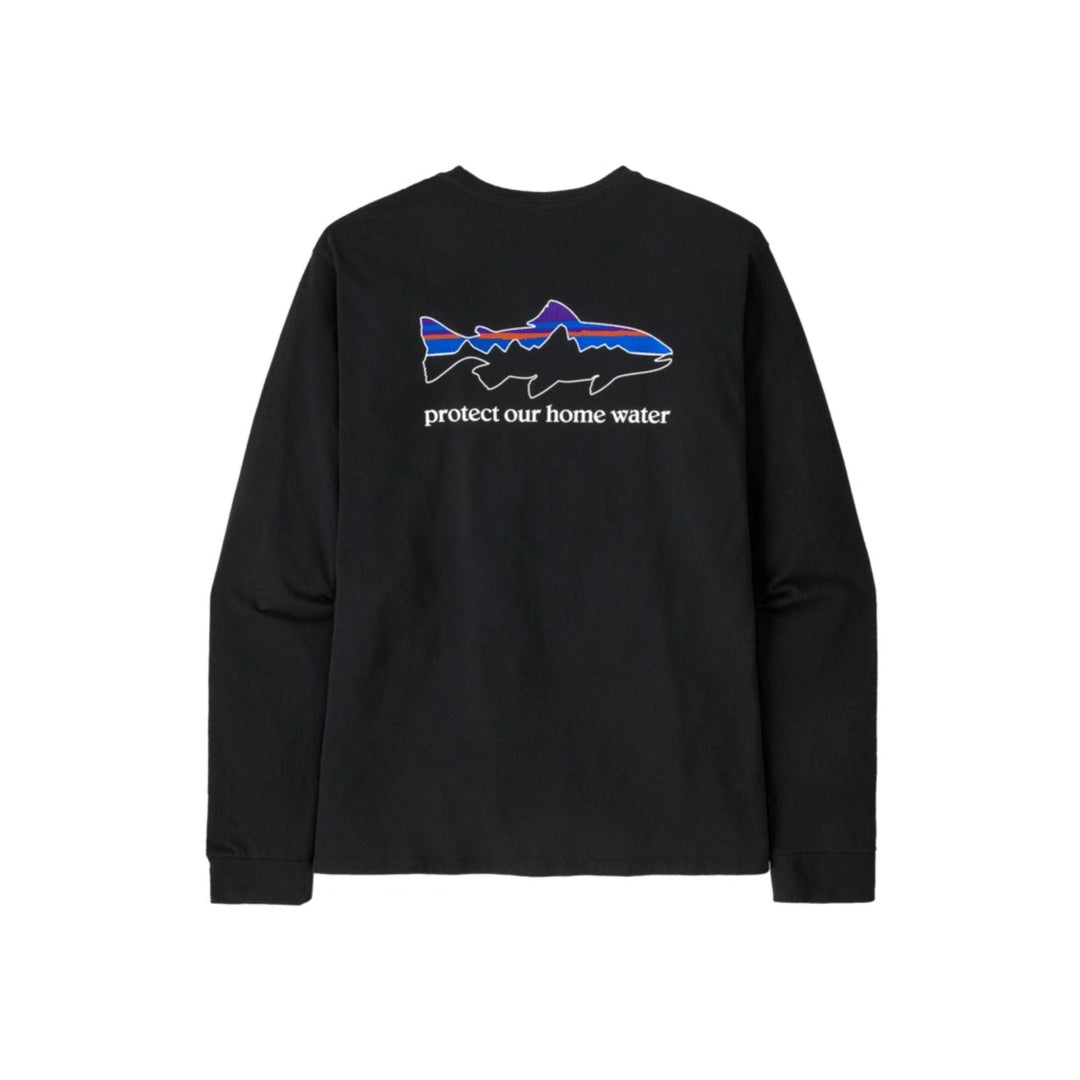Patagonia Men's L/S Home Water Trout Responsibili-Tee