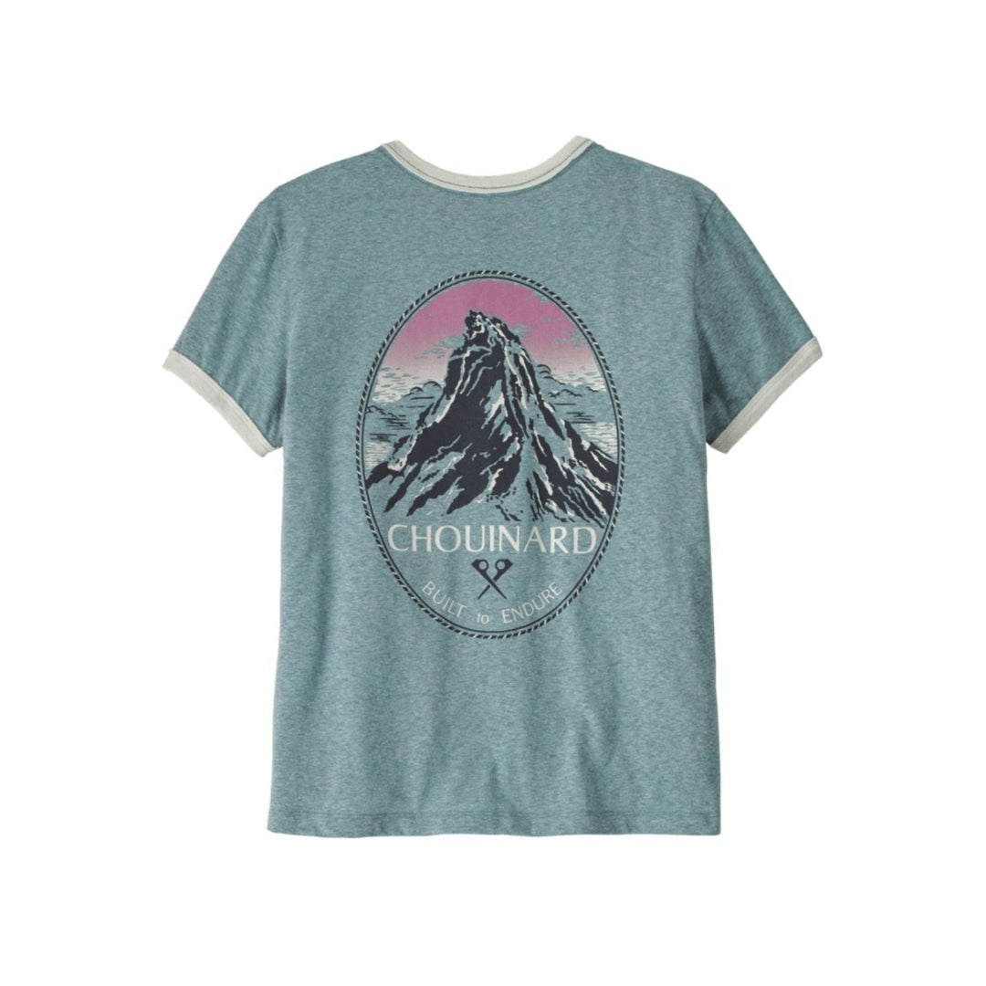 Patagonia Women's Chouinard Crest Ringer Responsibili-Tee