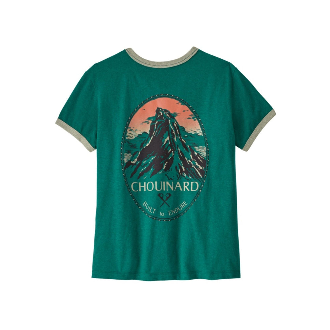 Patagonia Women's Chouinard Crest Ringer Responsibili-Tee