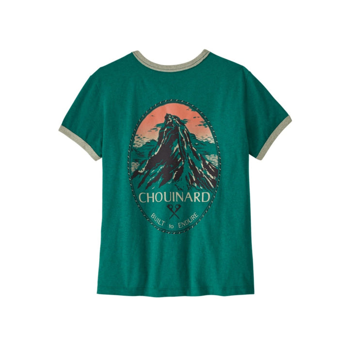 Patagonia Women's Chouinard Crest Ringer Responsibili-Tee