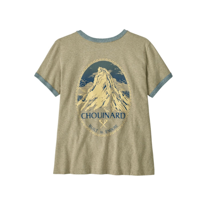 Patagonia Women's Chouinard Crest Ringer Responsibili-Tee