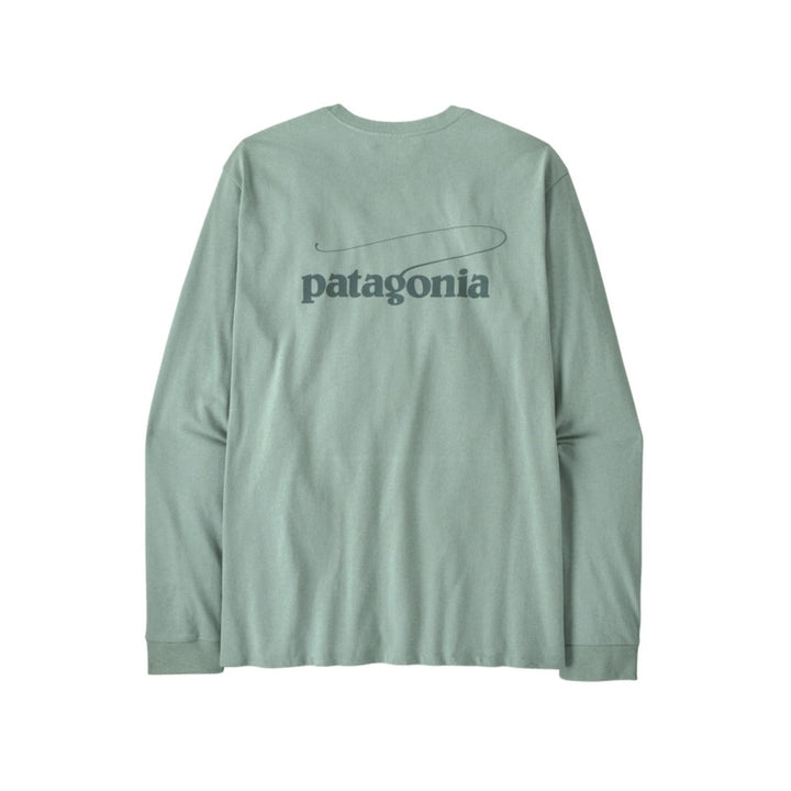 Patagonia Men's L/S Casting Logo Responsibili-Tee