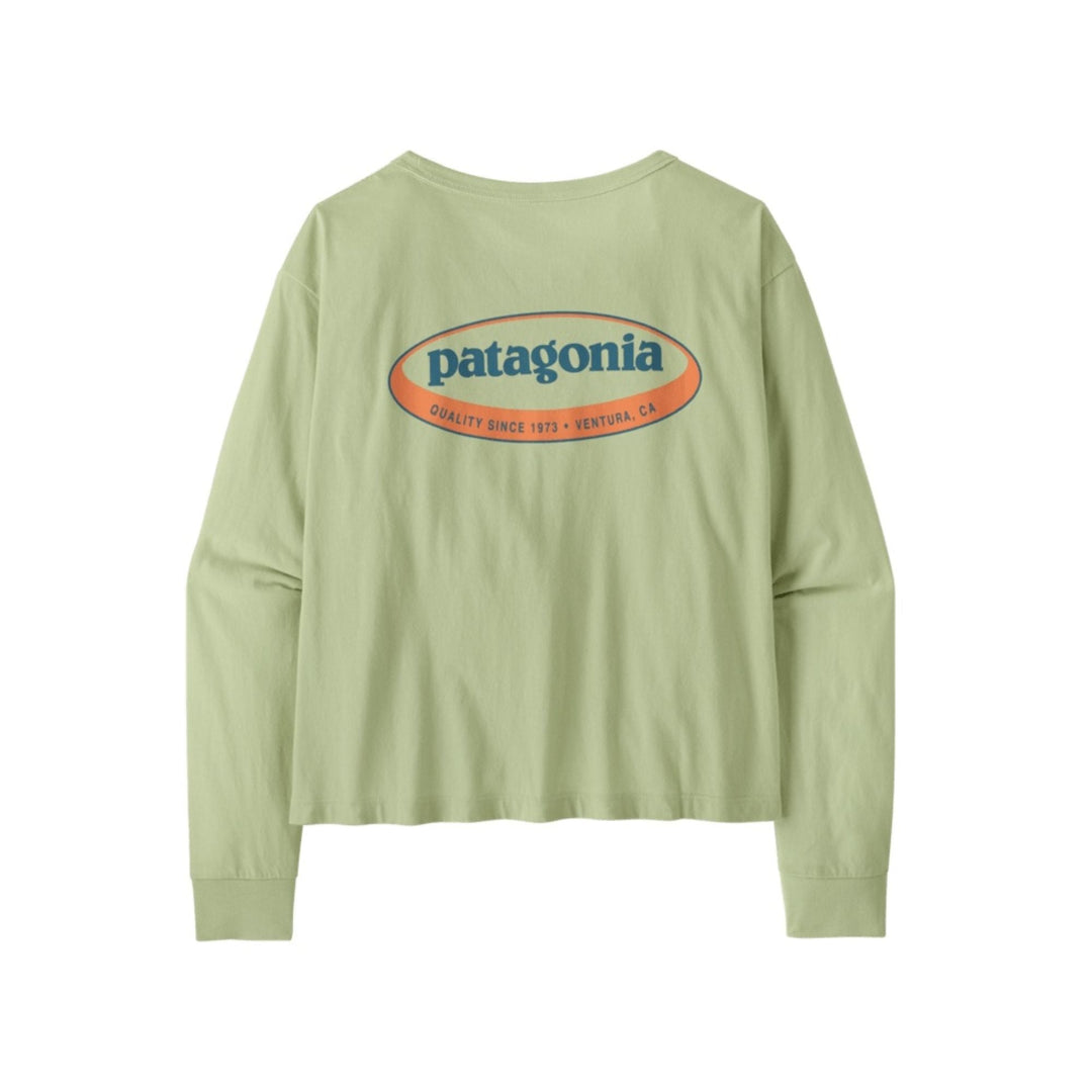 Patagonia Women's L/S '95 Oval Logo Easy Cut T-Shirt