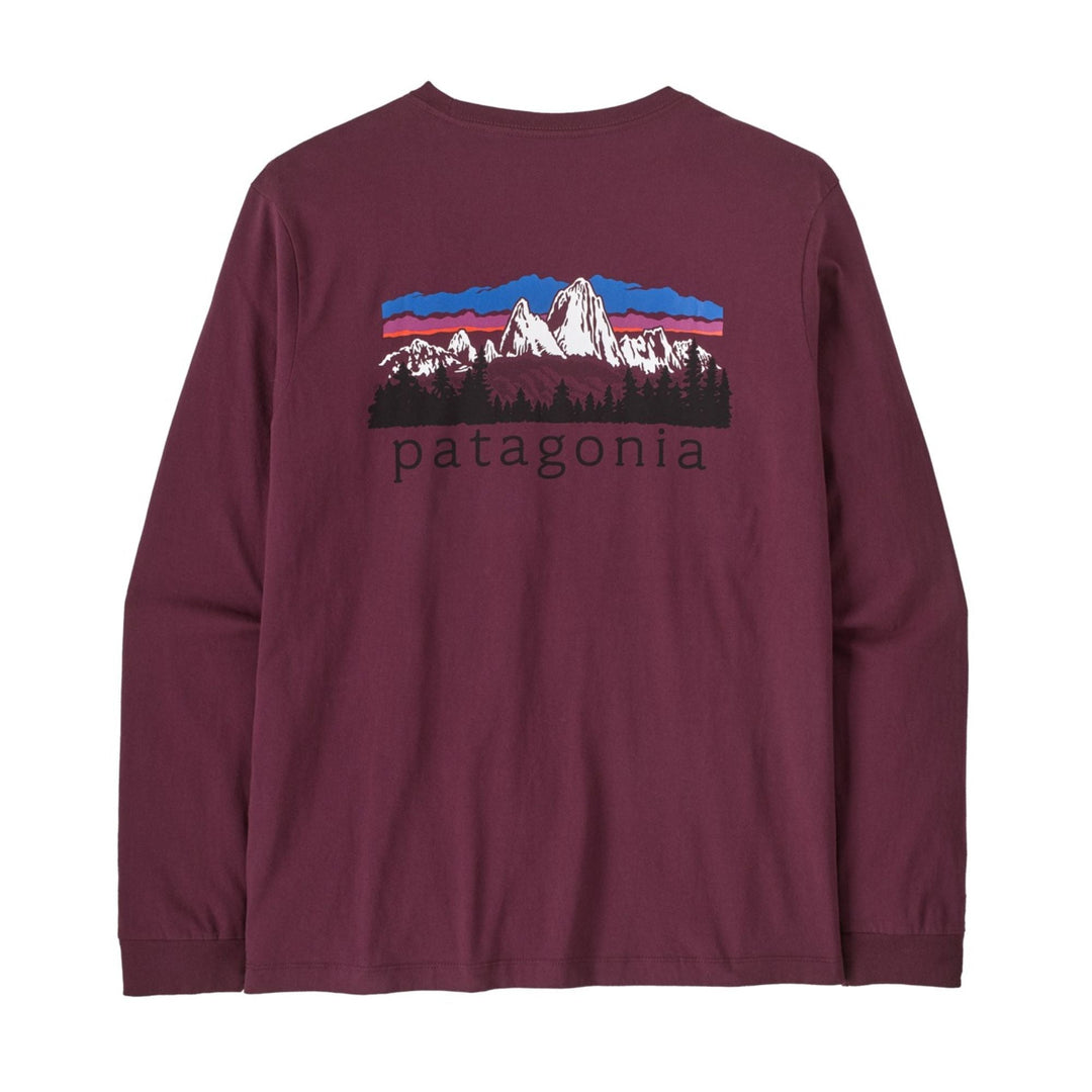 Patagonia Men's L/S Fitz Roy Foothills T-Shirt
