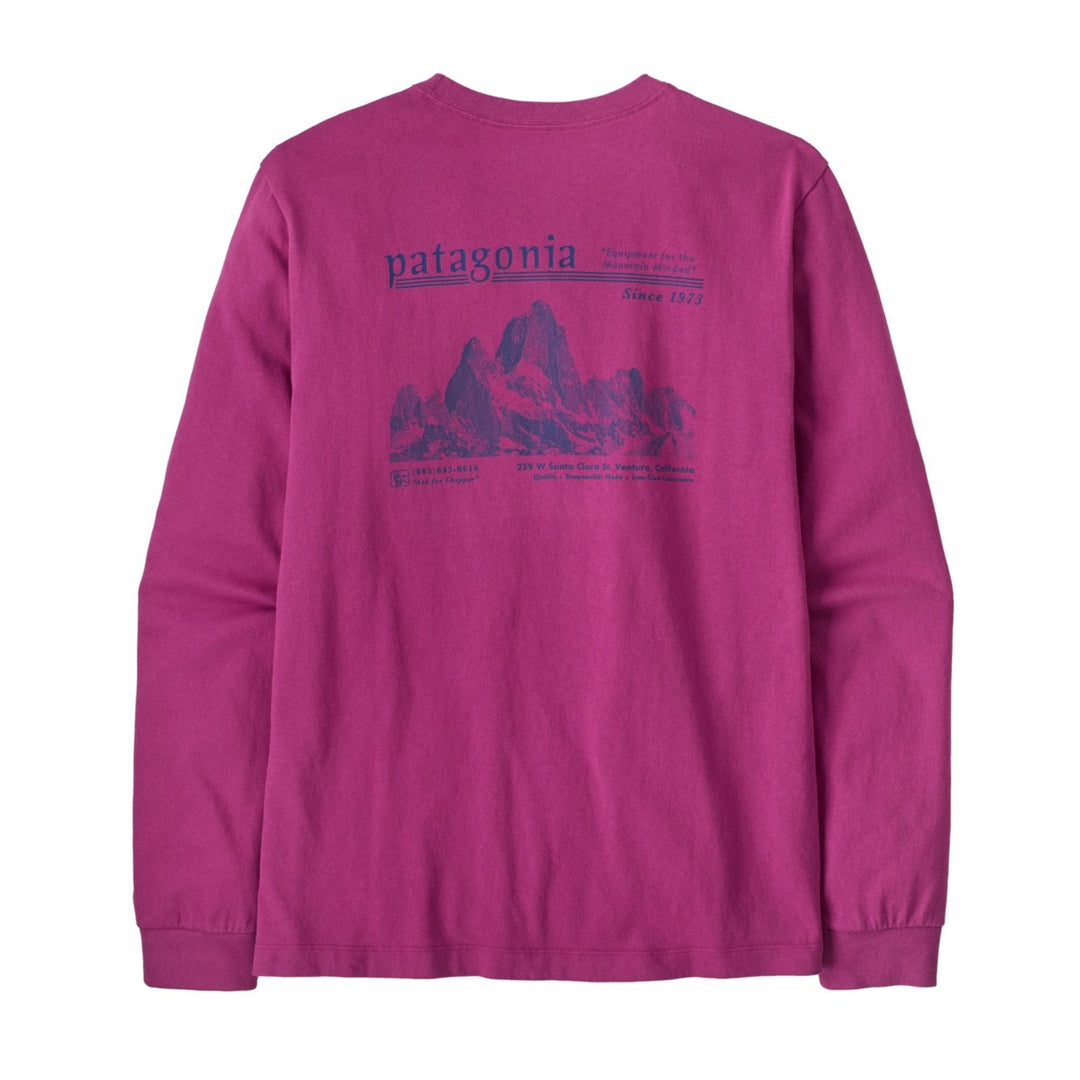 Patagonia Men's L/S MW Hut Tripper Skyline T-Shirt