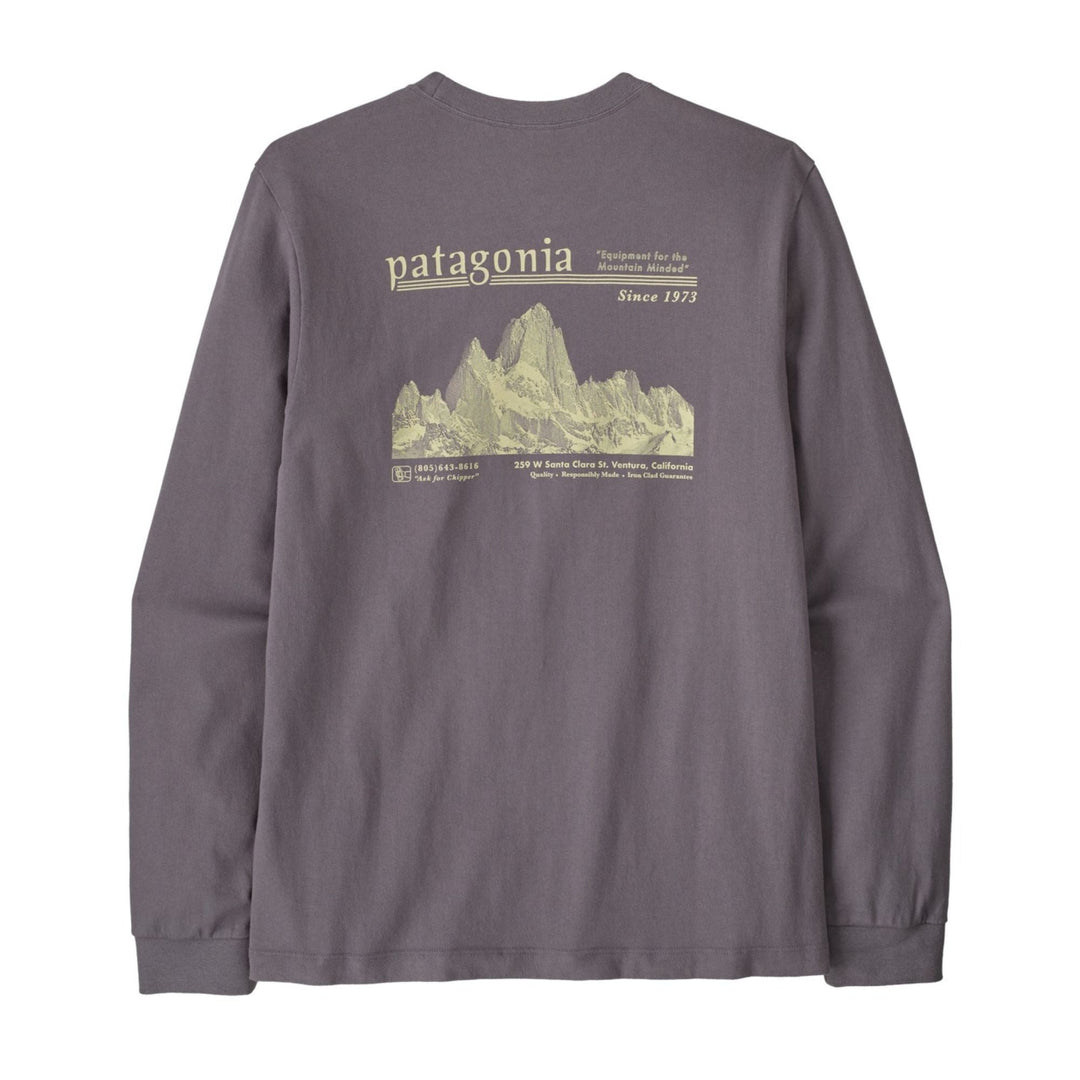 Patagonia Men's L/S MW Hut Tripper Skyline T-Shirt