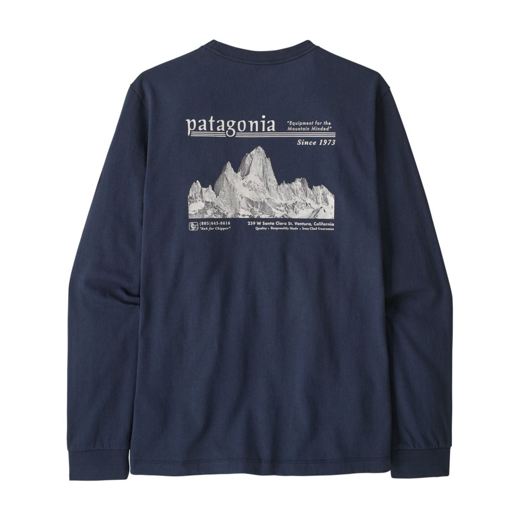 Patagonia Men's L/S MW Hut Tripper Skyline T-Shirt