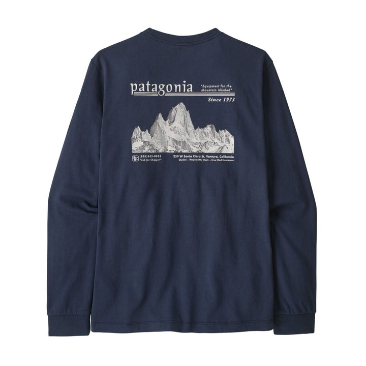 Patagonia Men's L/S MW Hut Tripper Skyline T-Shirt