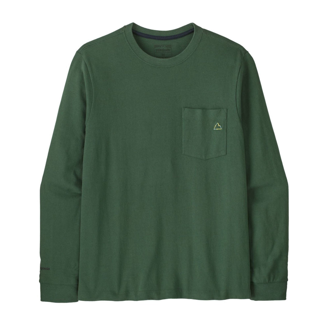 Patagonia Men's L/S MW Fitz Roy Massif Pocket Tee
