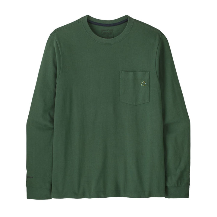 Patagonia Men's L/S MW Fitz Roy Massif Pocket Tee