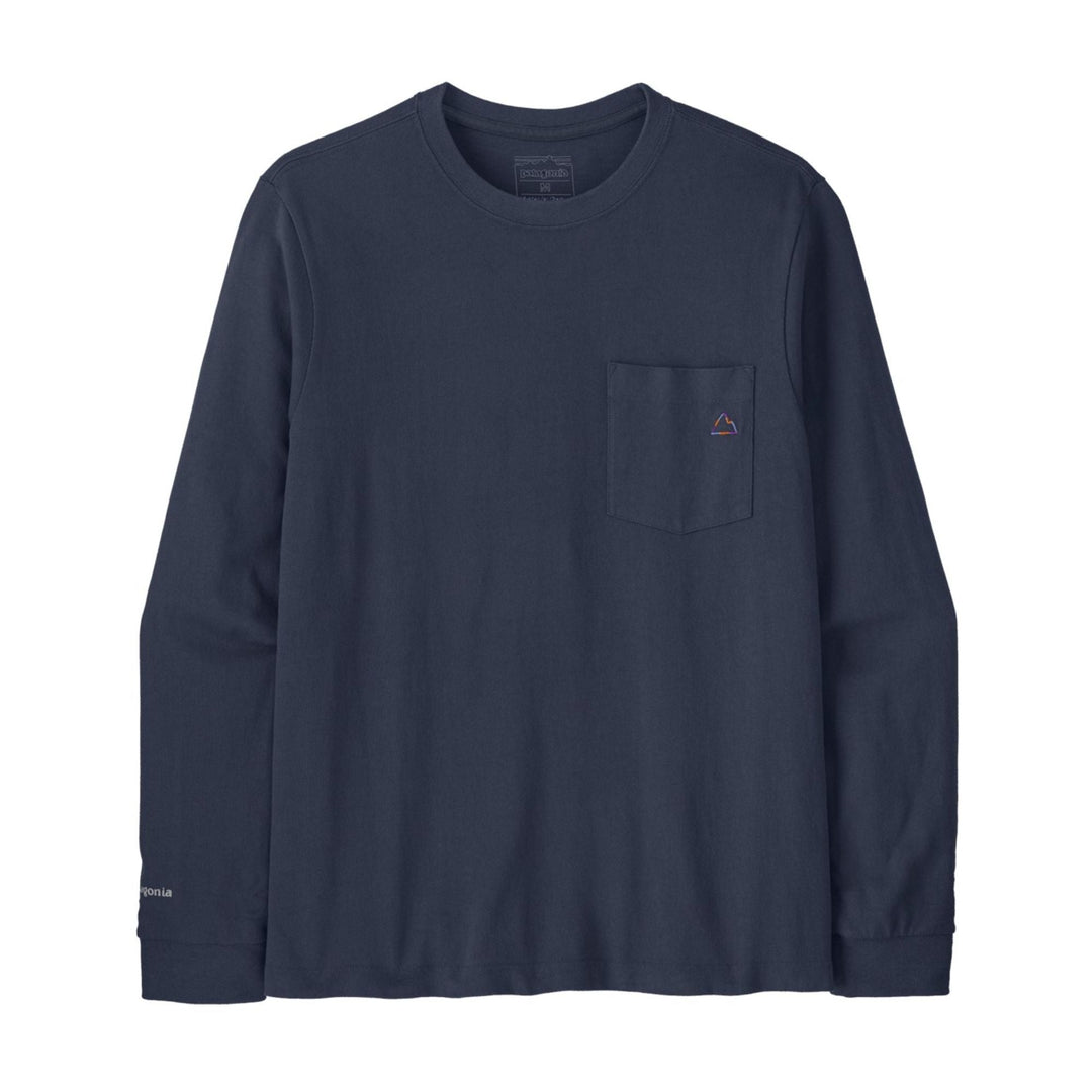 Patagonia Men's L/S MW Fitz Roy Massif Pocket Tee