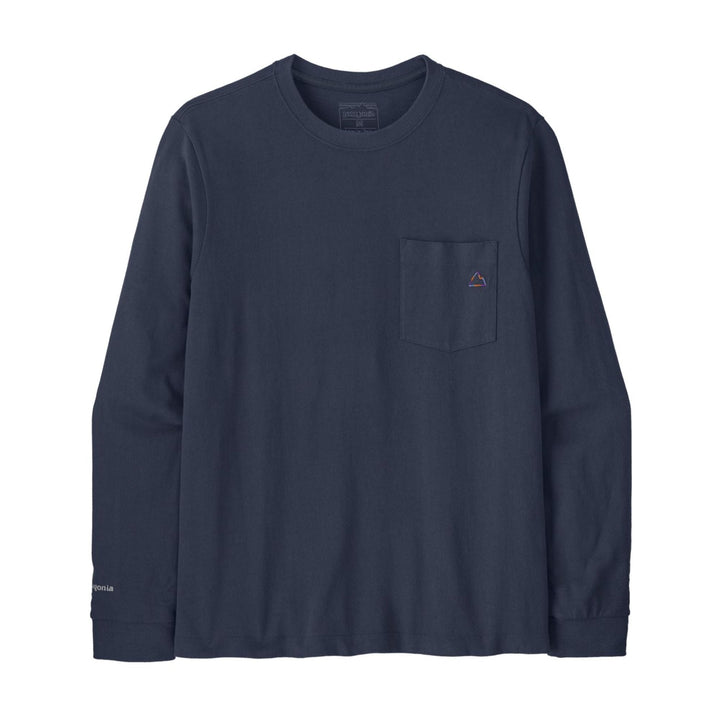 Patagonia Men's L/S MW Fitz Roy Massif Pocket Tee