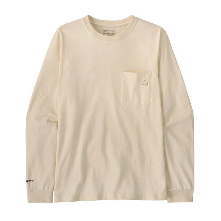Patagonia Men's L/S MW Fitz Roy Massif Pocket Tee