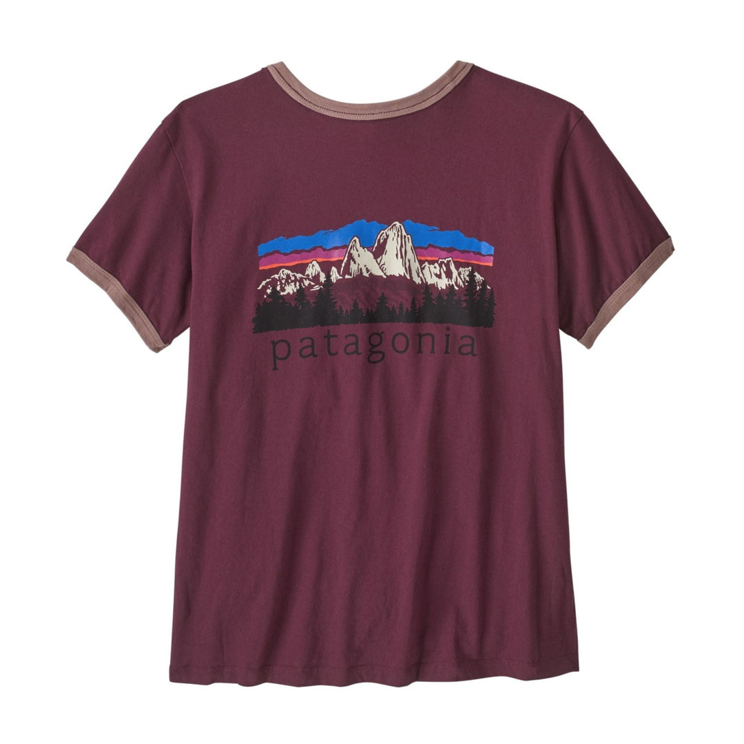 Patagonia Women's Fitz Roy Foothills Ringer Tee