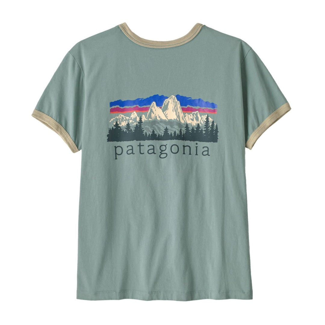 Patagonia Women's Fitz Roy Foothills Ringer Tee