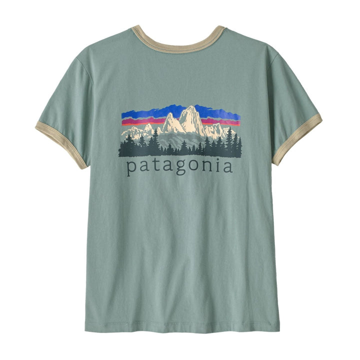 Patagonia Women's Fitz Roy Foothills Ringer Tee