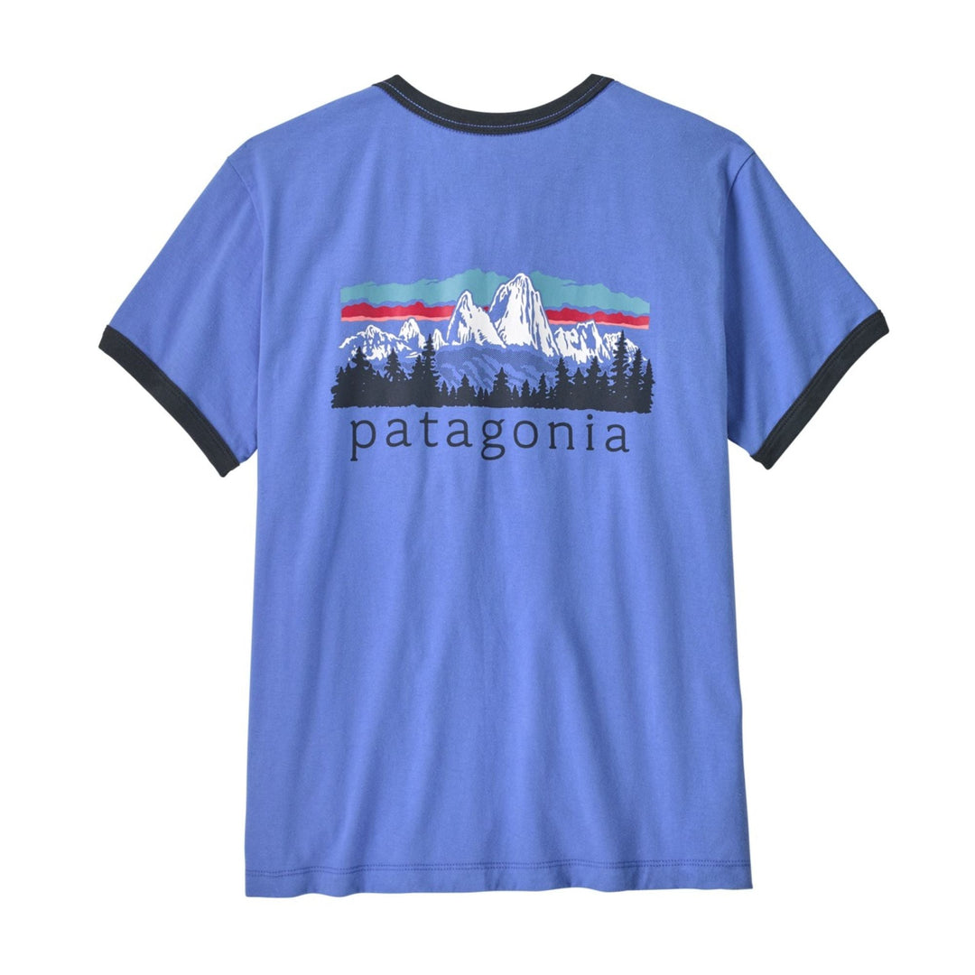 Patagonia Women's Fitz Roy Foothills Ringer Tee