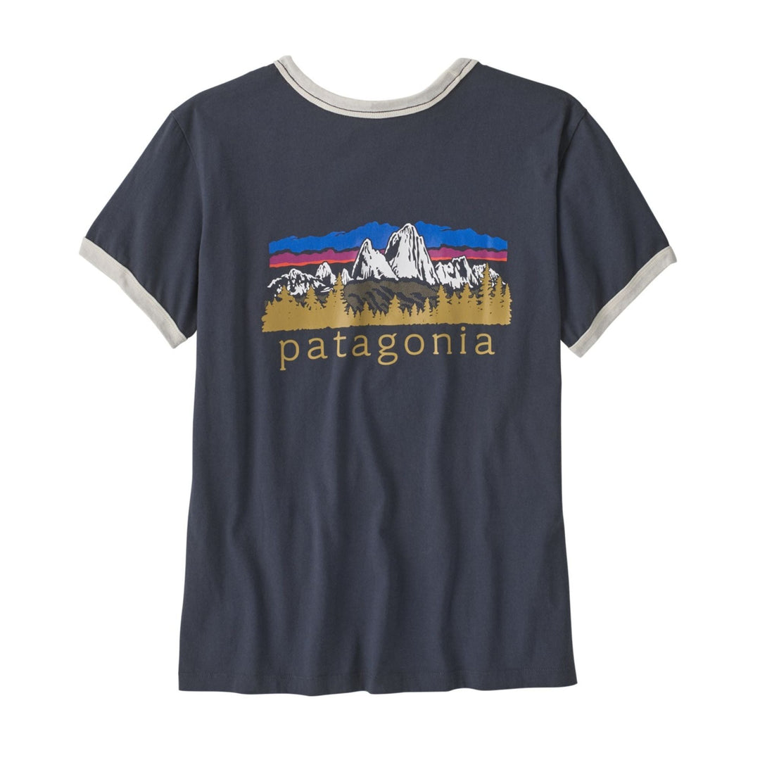 Patagonia Women's Fitz Roy Foothills Ringer Tee