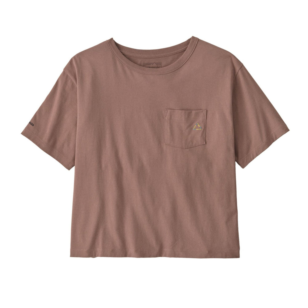 Patagonia Women's Fitz Roy Massif Easy Cut Pocket Tee