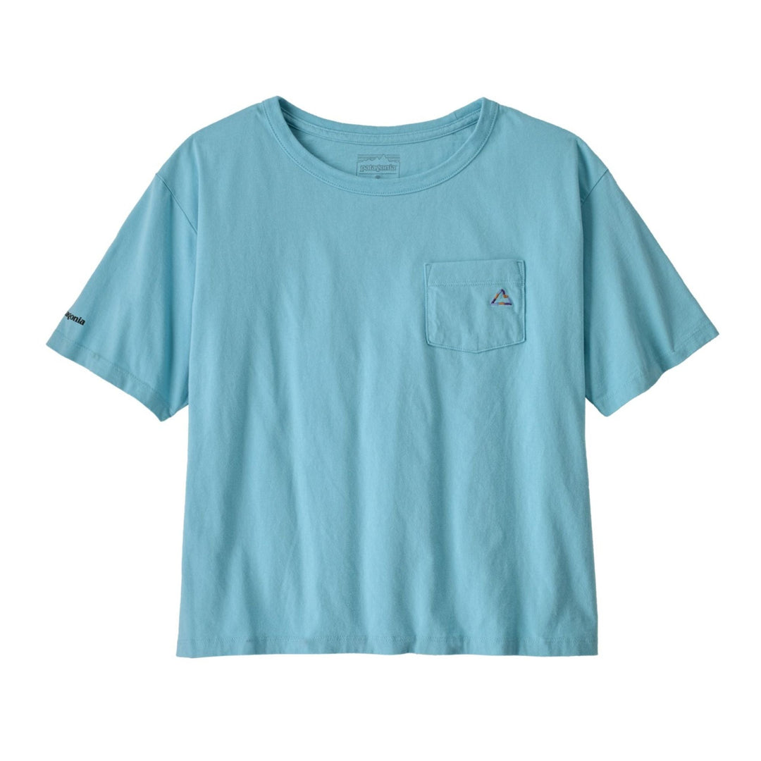 Patagonia Women's Fitz Roy Massif Easy Cut Pocket Tee