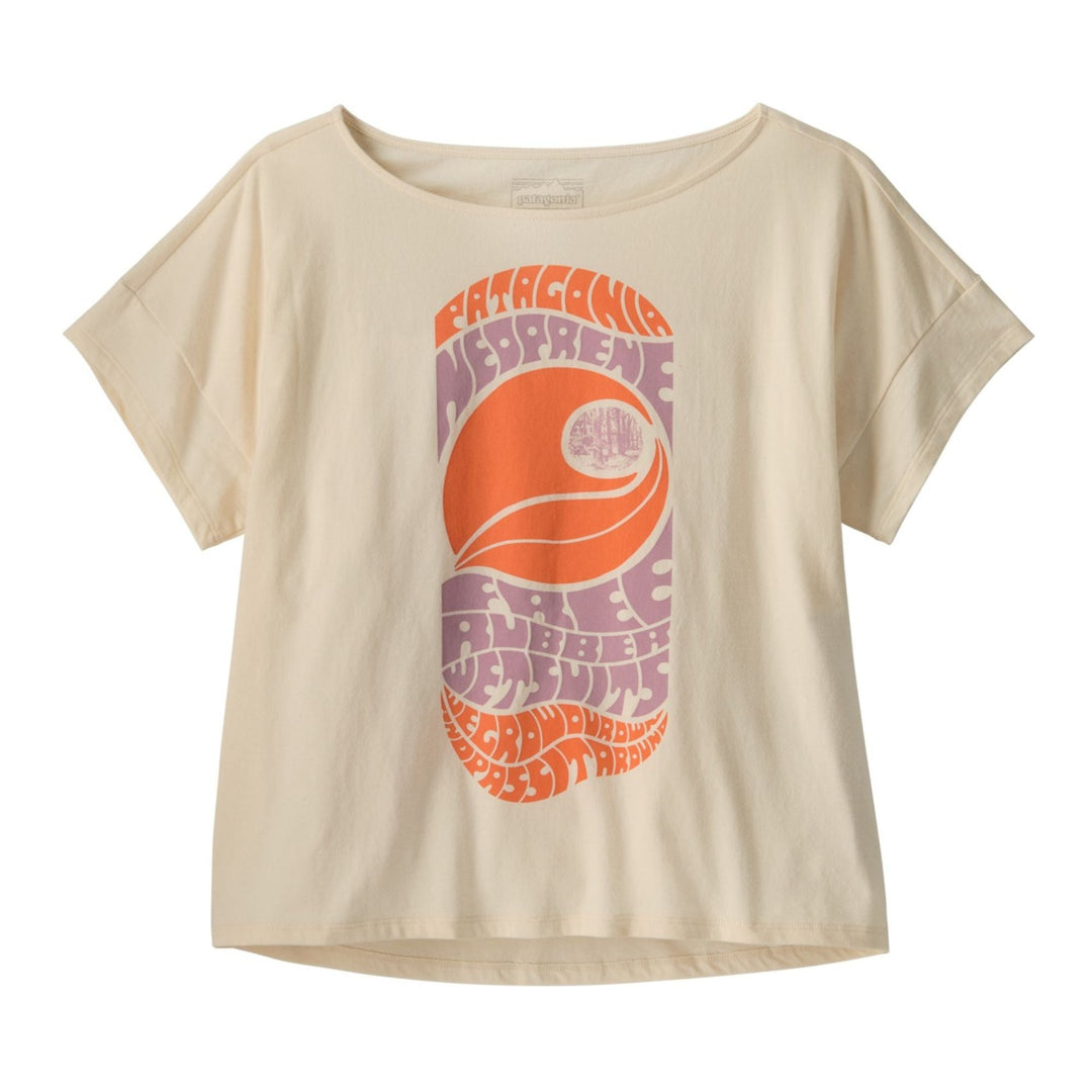 Patagonia Women's Pass It Around Relaxed Drop Sleeve Organic T-Shirt