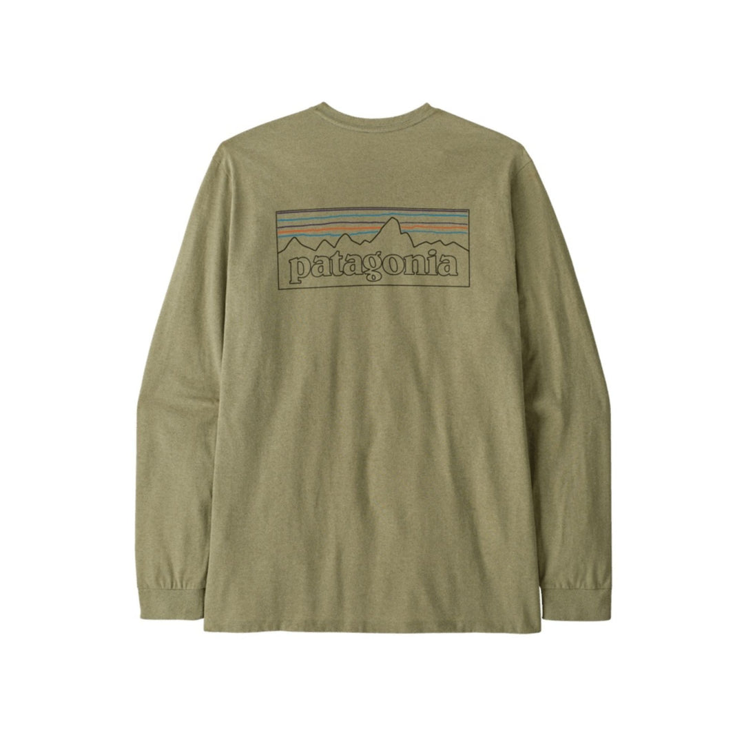 Patagonia Men's L/S P-6 Logo Responsibili-Tee