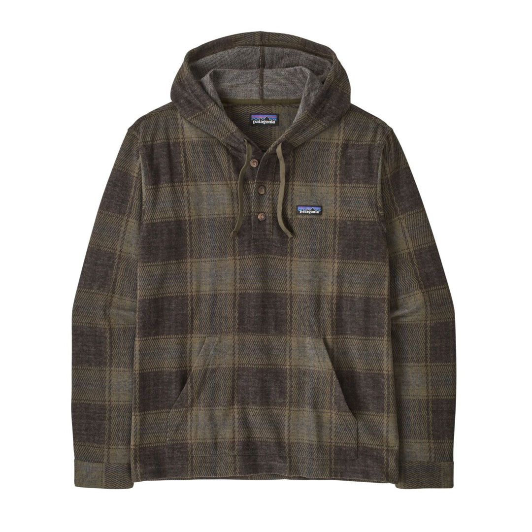 Patagonia Men's Stretch Fjord Flannel Pullover Hoodie
