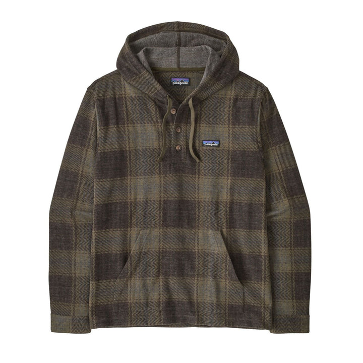 Patagonia Men's Stretch Fjord Flannel Pullover Hoodie