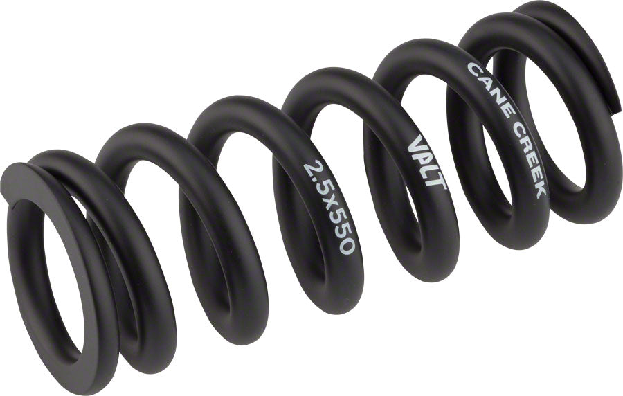 Cane Creek VALT Lightweight Steel Spring Coil Shock 2.50"/63mm x 550lbs BLK 