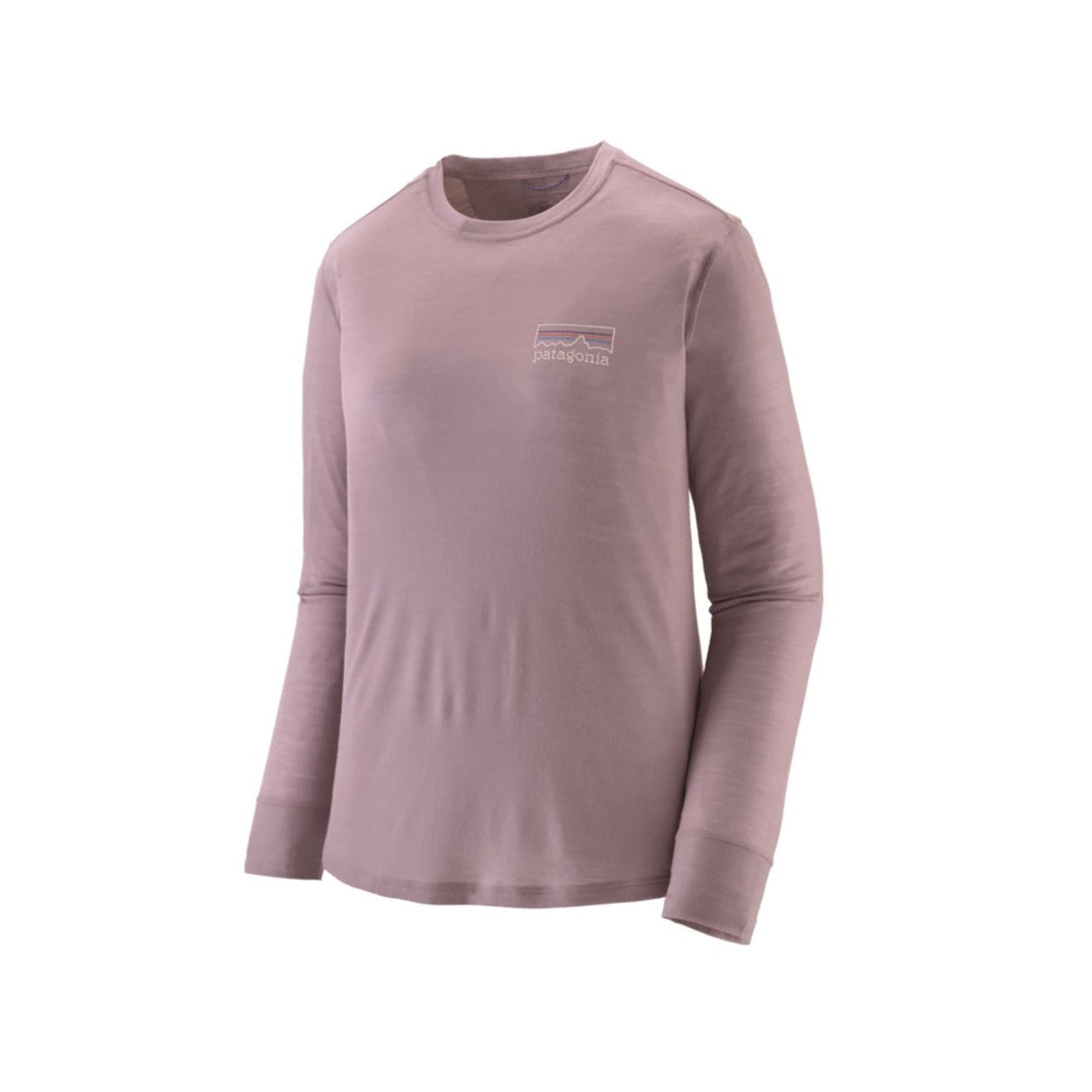 Patagonia Women's L/S Cap Cool Merino Blend Graphic Shirt