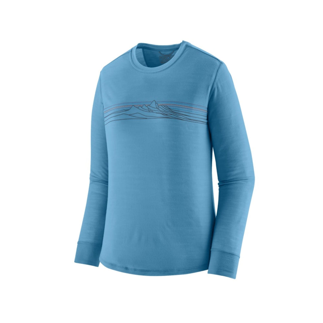 Patagonia Women's L/S Cap Cool Merino Blend Graphic Shirt