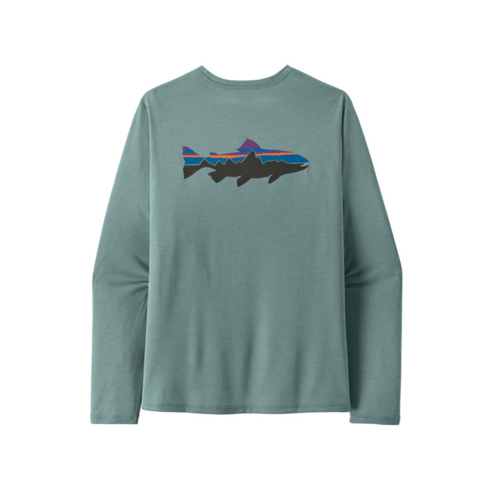 Patagonia Men's L/S Cap Cool Daily Shirt - Fitz Roy Trout