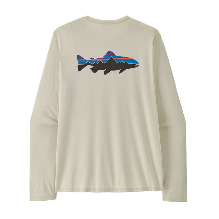 Patagonia Men's L/S Cap Cool Daily Shirt - Fitz Roy Trout