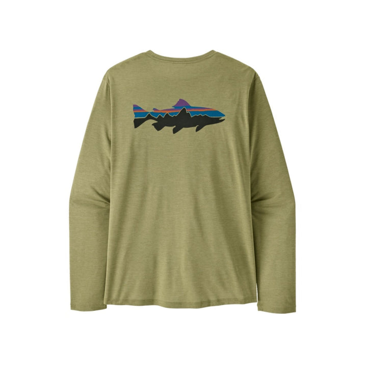 Patagonia Men's L/S Cap Cool Daily Shirt - Fitz Roy Trout