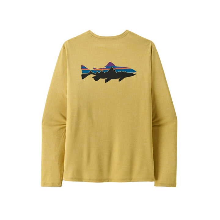Patagonia Men's L/S Cap Cool Daily Shirt - Fitz Roy Trout