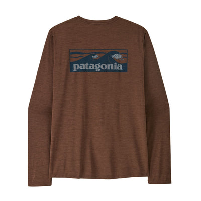 Patagonia Men's L/S Cap Cool Daily Shirt - Boardshort Logo