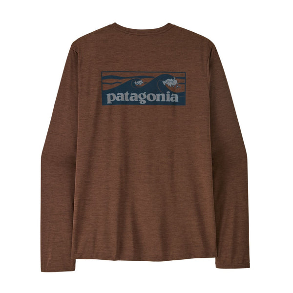 Patagonia Men's L/S Cap Cool Daily Shirt - Boardshort Logo