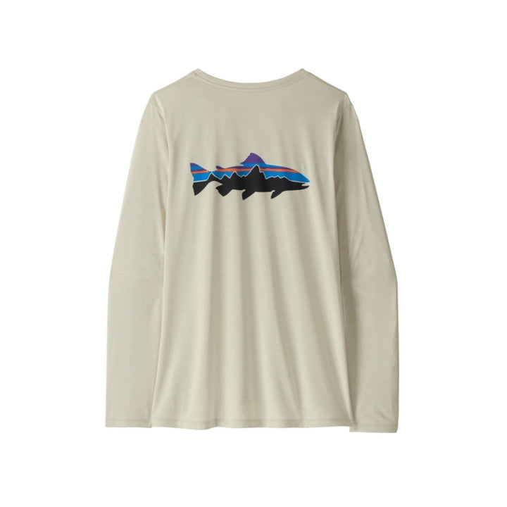Patagonia Women's L/S Cap Cool Daily Shirt - Fitz Roy Trout