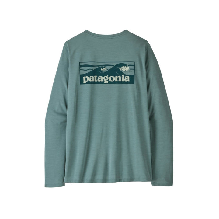 Patagonia Women's L/S Cap Cool Daily Shirt - Boardshort Logo